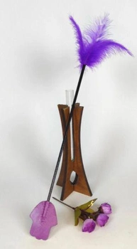 Стек с перьями Scappa ладошка цвет фиолетовый (22414017000000000)