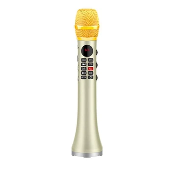 Беспроводной караоке микрофон MicMagic L-699 DSP Gold
