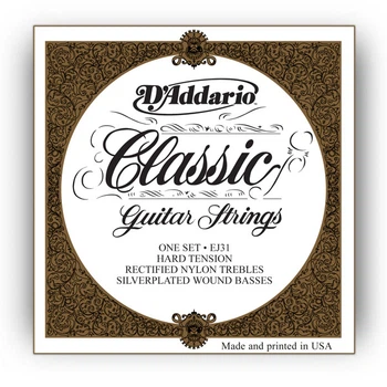 Струны для классической гитары D`ADDARIO EJ31