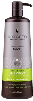 Шампунь Macadamia Professional Ultra Rich Repair Shampoo Відновлювальний для дуже густого волосся 1000 мл (0815857010764)