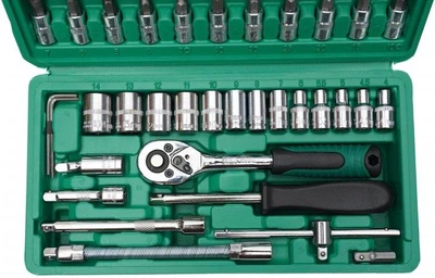 Набор инструментов 46 PIECE TOOL SET 72 зуба (FG22)