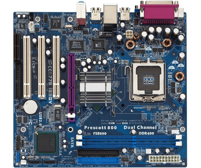 Материнская плата ASRock 775i65GV (Intel 865GV, AGP, DDR1) s775 Б/У