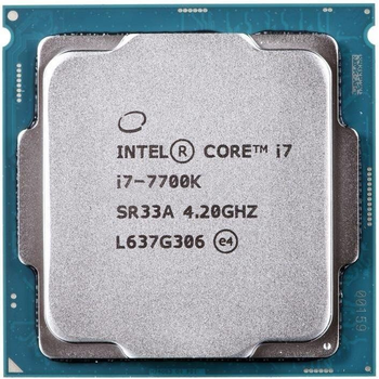 Процессор Intel Core i7-7700K 4.20GHz/8MB/8GT/s (SR338) s1151, tray