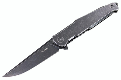 Нож складной карманный Ruike P108-SB (Frame lock, 88/210 мм)
