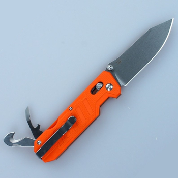 Нож складаний для виживання Ganzo G735-OR (Axis Lock, 86/205 мм)