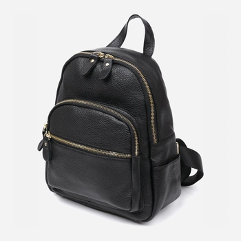 Женский рюкзак кожаный Vintage leather-20676 Черный