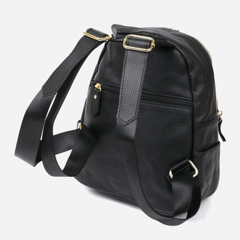 Женский рюкзак кожаный Vintage leather-20676 Черный