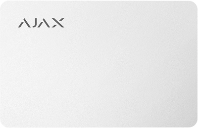 Бесконтактная карта Ajax Pass белая, 3 шт (000022786)