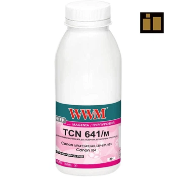 Тонер и Чип для Canon i-Sensys MF-645 WWM Magenta 35г TC-Canon-054M-35-WWM