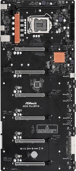 Материнська плата ASRock H510 Pro BTC+ (s1200, Intel H510, PCI-Ex16)