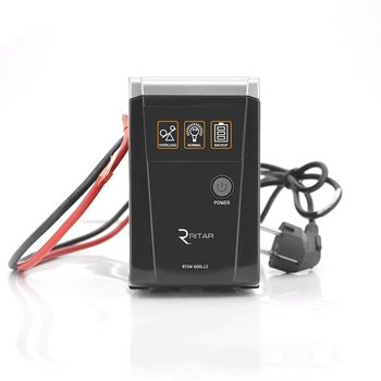 ИБП с правильной синусоидой RITAR RTSW-600 LED (360Вт) 12В