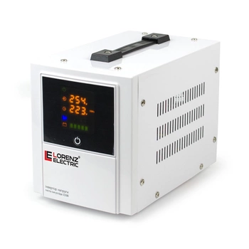 ИБП с правильной синусойдой Lorenz Electric ЛІ-800С (500W), 12V под внешний аккумулятор, ток заряда 15А