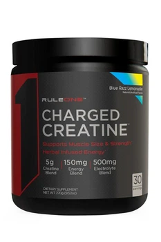 Комплексный креатин R1 Rule One Charged Creatine 240 грамм Голубая малина