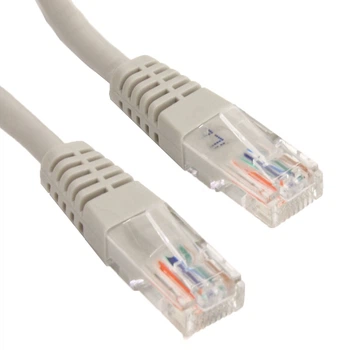 Патч-корд неекранований RJ45 UTP5e 0.25m Lucom (25.02.5187) patch AWG26 Gold