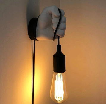 Оригінальний світильник ручної роботи у стилі LOFT 35*11,5*9 см