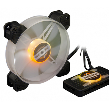 Кулер для корпуса Frime FLF-HB120MRGBHUB8
