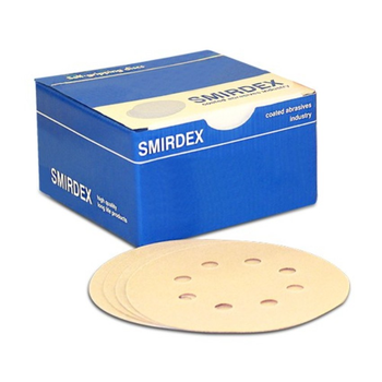 Папір для сухого шліфування SMIRDEX Коло діаметром 125мм (8 отворів) Зерно 280