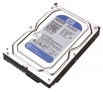 Жорсткий диск Western Digital Blue 500GB 7200rpm 32MB SATAIII (WD5000AZLX) 3.5 Refurbished