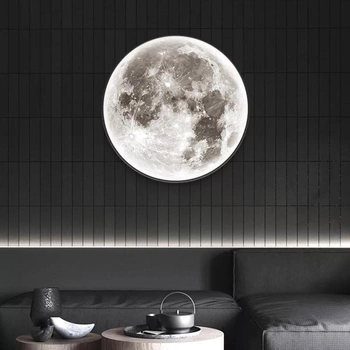 Світильник настінний Universe Studio Луна 1200мм чорний 6000К