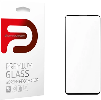 Защитное стекло Armorstandart Full Glue для смартфона Samsung Galaxy A71 (A715) Black (ARM56895)