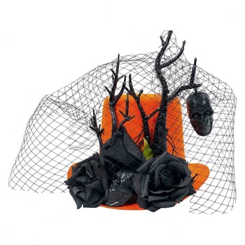 Капелюшок BLACK WOOD SETA Decor 19-981-OR