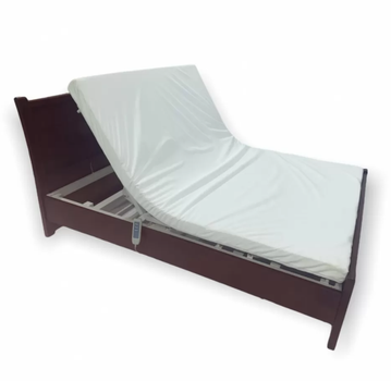 Широке електричне дерев'яне медичне ліжко 150 см ширина ложе MED1 KYJ-205 (MED1-KYJ-205)