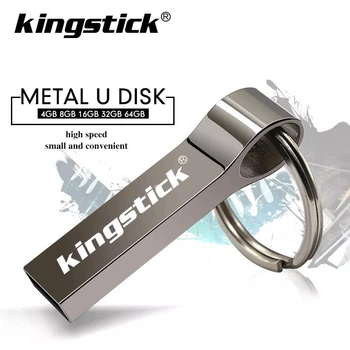 Флешка Kingstick USB 2.0 32 Gb серая (1003010)