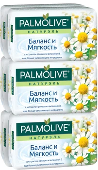 Мило Palmolive Натурель Ромашка та вітамін Е 150 г х 6 шт. (8693495052863)