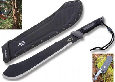 Туристический нож мачете для путешествий дерева 572 мм Garber (0897865)