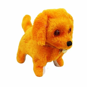 Электронная ходячая Собака Щенок TOY оранжевый 02457