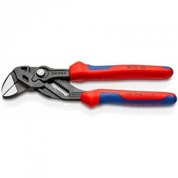 Кліщі KNIPEX переставні-гайковий ключ, переставні кліщі і гайковий ключ в одному інструменті (86 02 180)