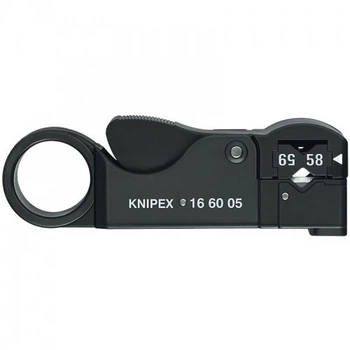Інструмент для зняття ізоляції KNIPEX ( з коаксіальних кабелів 16 60 05 SB)