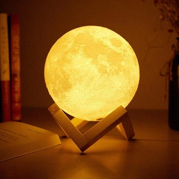 Ночник светильник луна 3D Moon Light 18 см (1818LNANCNK) CLS55