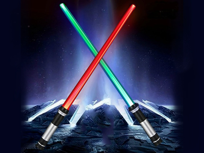 Меч Джеда BauTech Світлодіодний із Зоряних війн Star Wars. Комплект 2шт. Мультицвіт (1009-866-00)