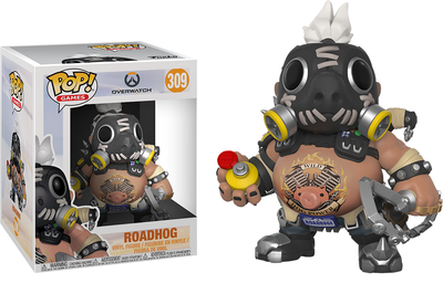 Фігурка Funko Pop Фанко Поп Овервотч Турбосвін Overwatch Roadhog 15 см O R 309