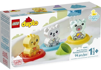 Lego Duplo Приключения в ванной: плавучий поезд для зверей 10965