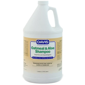 Гіпоалергенний шампунь для собак та котів, концентрат Davis Oatmeal & Aloe Shampoo вівсяна борошно з алое (OASG)