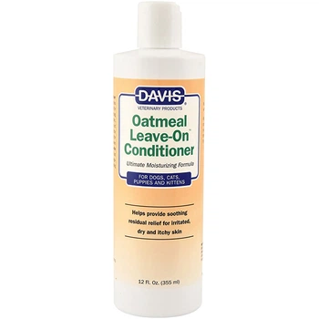 Суперзволожувальний Кондиціонер Для Собак І Котів Davis Oatmeal Leave-On Conditioner Вівсяне Мука, ​​Концентрат, 355 мл