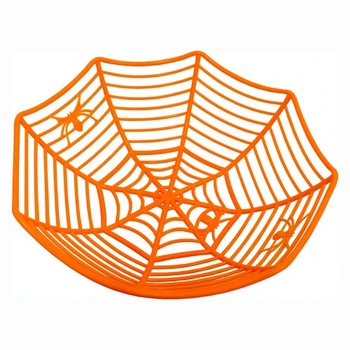 Корзина Паутина оранжевая SETA Decor 18-325-OR