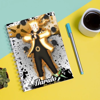 Скетчбук Sketchbook блокнот для рисования с принтом Naruto Наруто 7