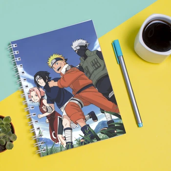 Скетчбук Sketchbook блокнот для рисования с принтом Naruto Наруто 10