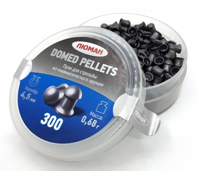 Свинцеві кулі Люман Domed Pellets 0.68г 300 шт