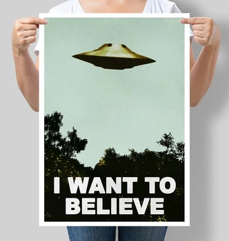 Постер The X-Files I want to believe Motivator (М183_А3)