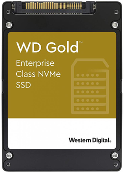 SSD диск Western Digital Gold Enterprise Class NVMe 1.92TB U.2 PCIe 3.1 x4 (WDS192T1D0D)