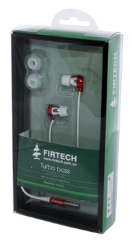 Наушники-вкладыши Firtech FE-062 красные refurbished