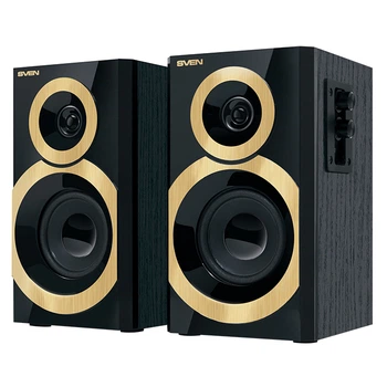 Колонки 2.0 SVEN SPS-619 GOLD черный-золото (Refurbished)