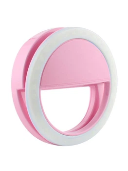 Кольцо для селфи с подсветкой Selfie Ring Pink (my007-hbr)