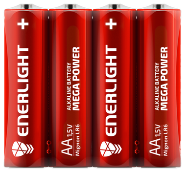 Батарейки ENERLIGHT MEGA Power Alkaline AA/LR6 (4шт)