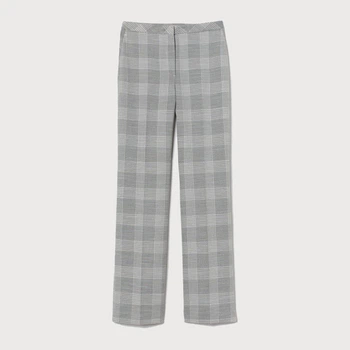 Штаны в клетку H&M 815808001c68 40 серые (100014021)
