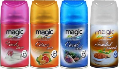 Змінний аерозольний балон MAGIC AIR Комплект 4 шт 250 мл